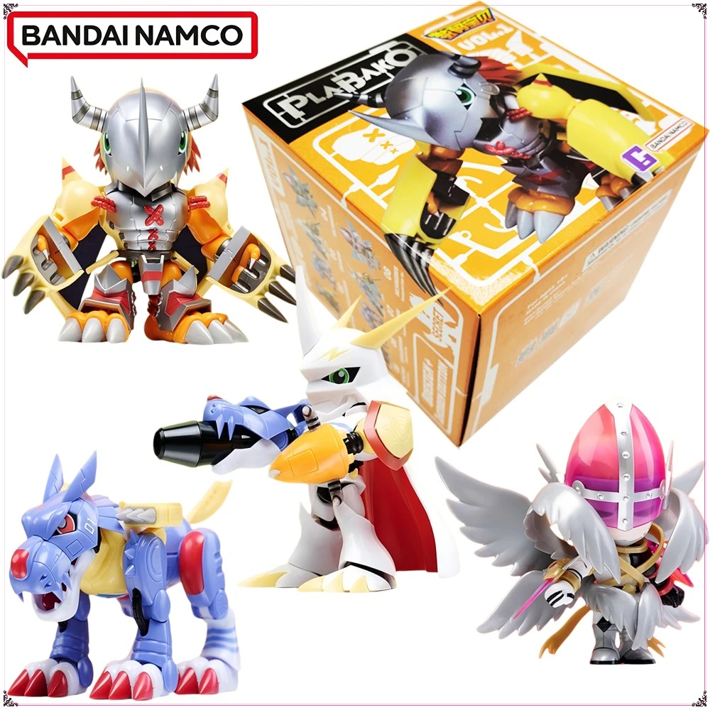 

Genuine BANDAI Plabako Digimon Adventure Vol.1 Series Blind Box Anime Characters Model Collection Decoration Toys Gifts in Stock