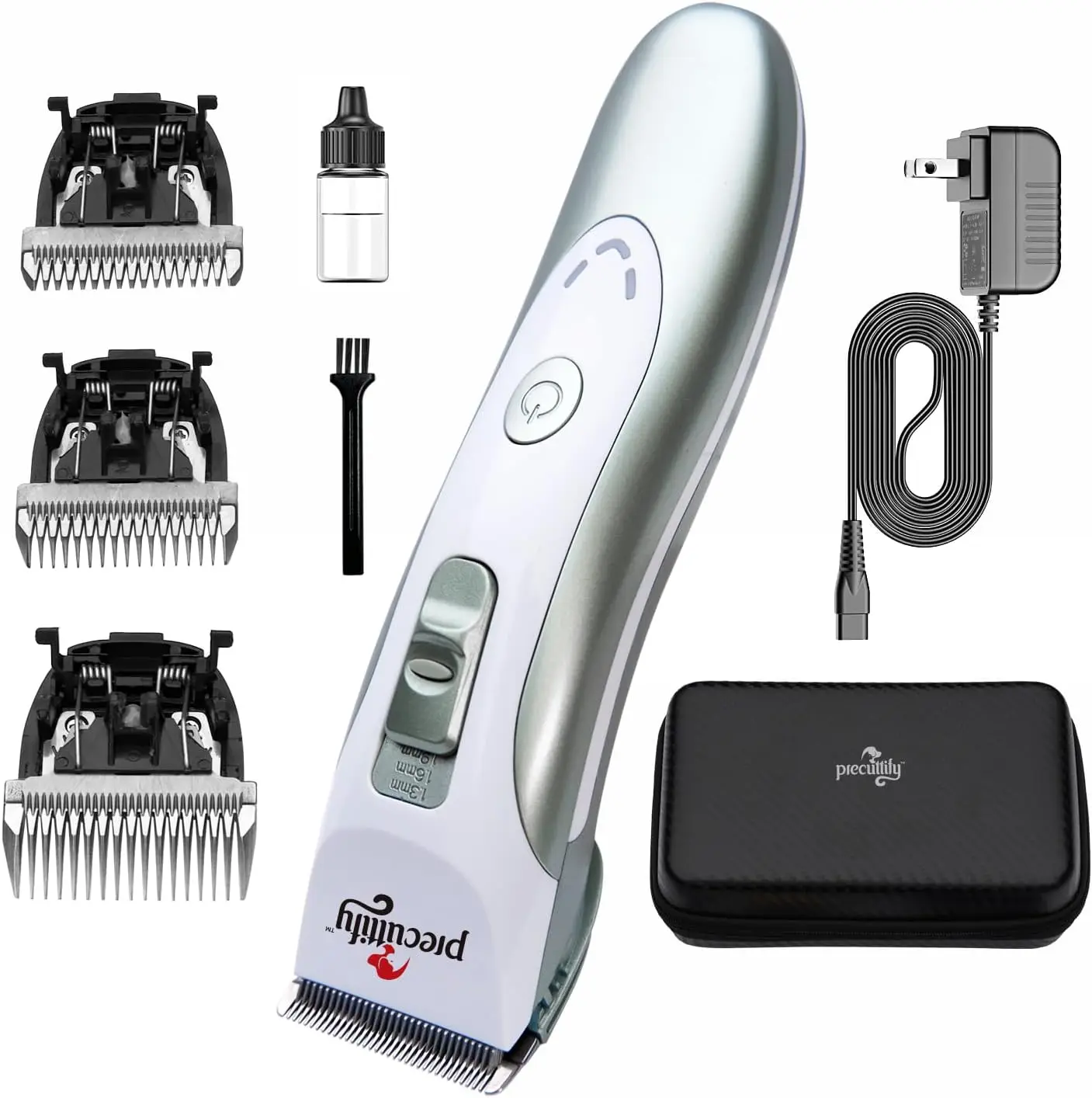 

Professional Heavy Duty Dog Clippers, Low Noise, High Power, Cordless for All Pets