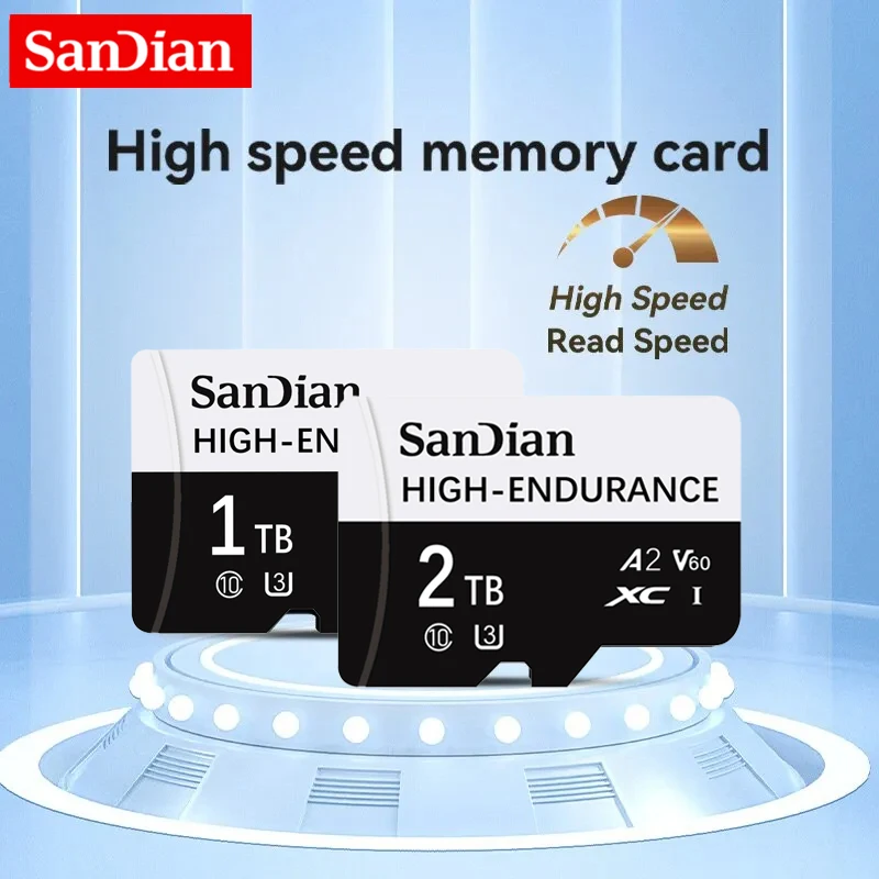 

2TB Memory Card V60 4K Micro TF SD Card Waterproof SD Card 1TB 512GB 256GB 128GB 64GB For Phone Computer Camera Dropshipping