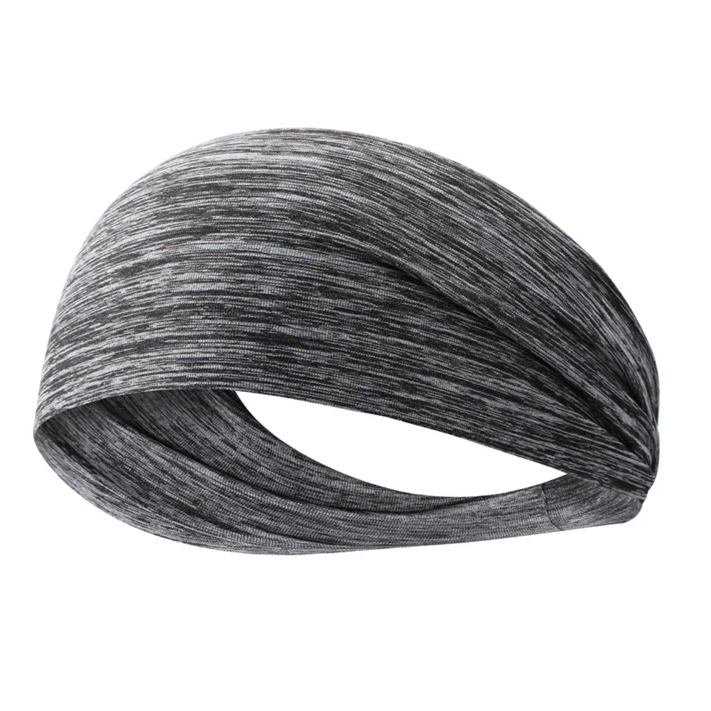 

Elastic Headband Quick Dry Workout Headband Anti-slip Running Head Band Breathable for Yoga Running Biking