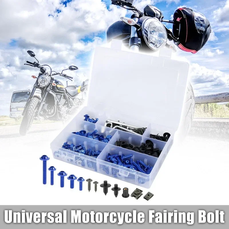 223pcs Fairing Bolt Nut Body Screws For Yamaha YZF R1 R3 R6 R6S R25 FZ1 FZ6 FZ8 MT07 MT09 FZ07 FZ09 Tracer FZR 600 750R