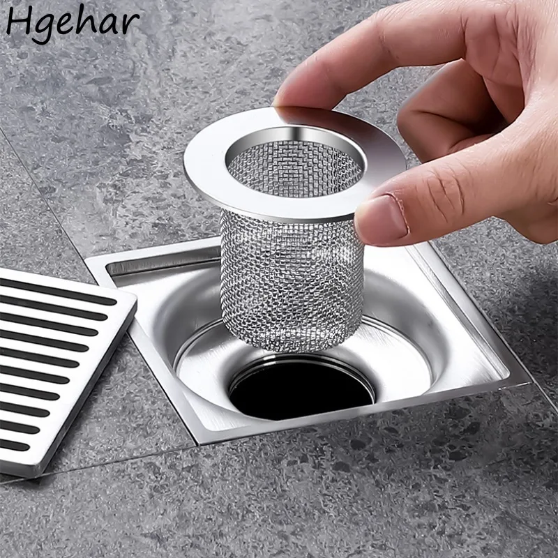 Hair Stoppers Catchers Kitchen Bathroom Accessories Sink Sewer Strainer Anti-blocking Shower Filter Universal Floor Drain New