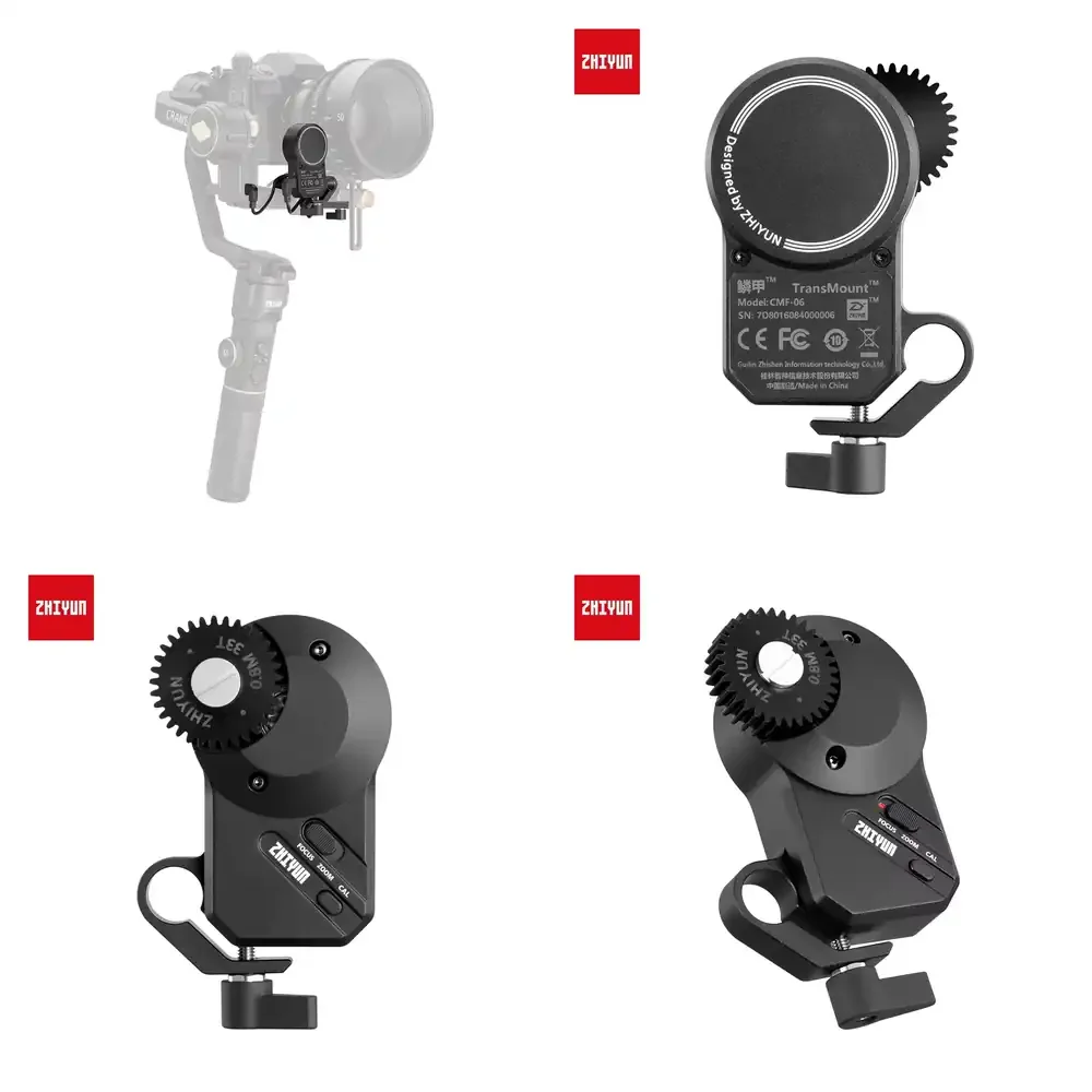 ZHIYUN CMF-06 Servo Follow Focus Zoom Combo Kit for Crane 2S Crane 3S and Weebill S Gimbal Handheld Stabilizer