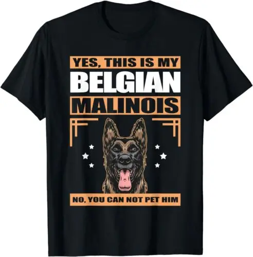 

Malinois Dog Owner This Is My Belgian Malinois Gift T-Shirt S-3XL