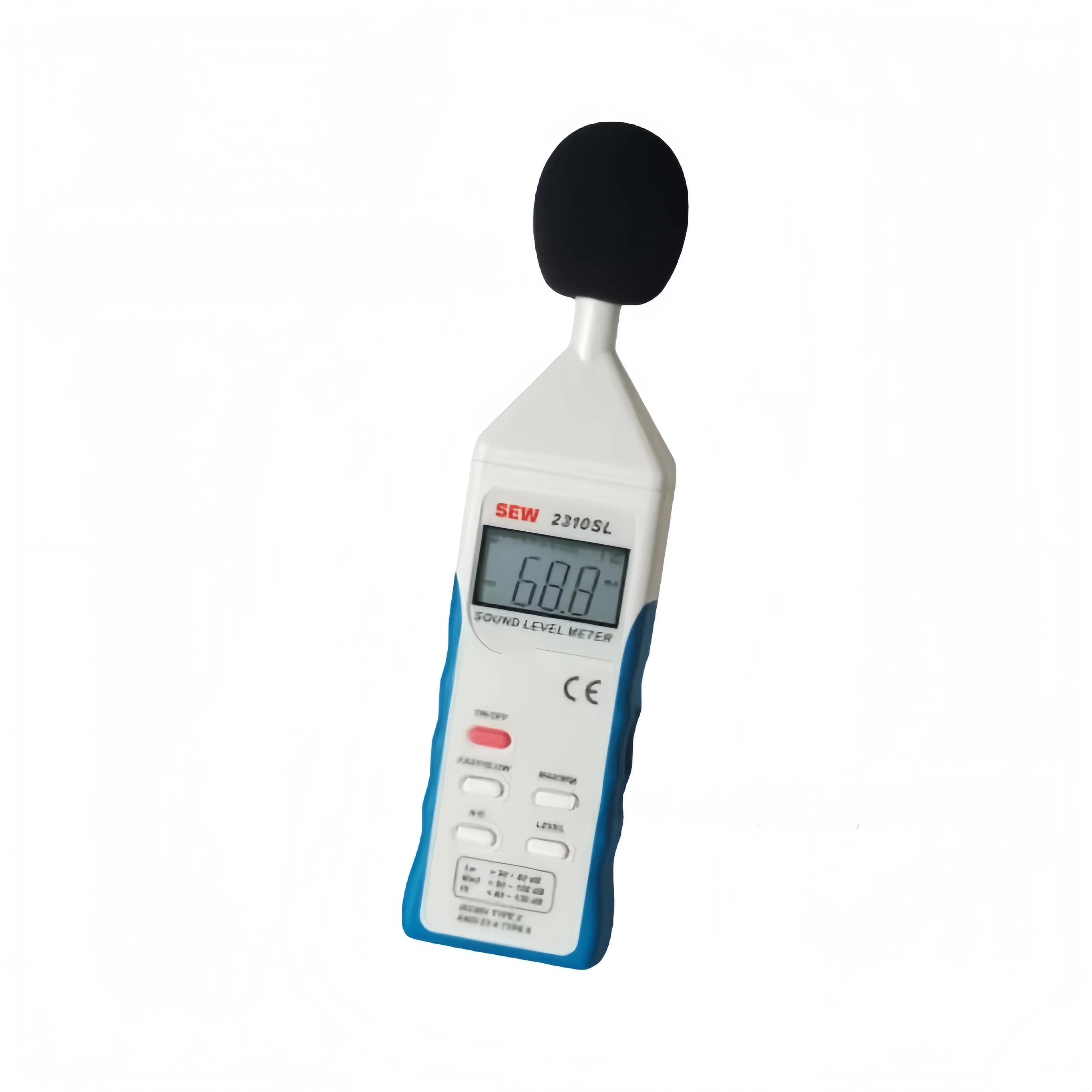 NEW SEW Sound Level Meter 2310 SL with Four-Digit LCD Bar Graph Display Made in China