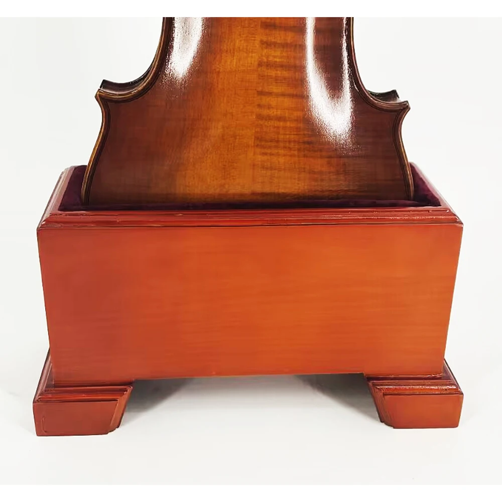 Durable Solid Wood Base Violin Stand, Violin Accessories