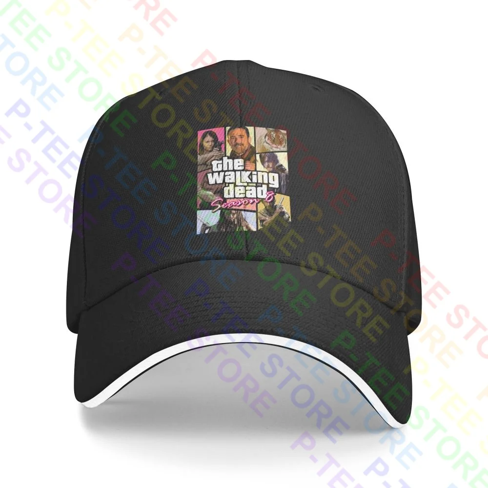 The Walking Dead Rick Grimes Daryl Dixon Neegan Sandwich Cap Baseball Cap Trucker Hat Print Premium Best Quality