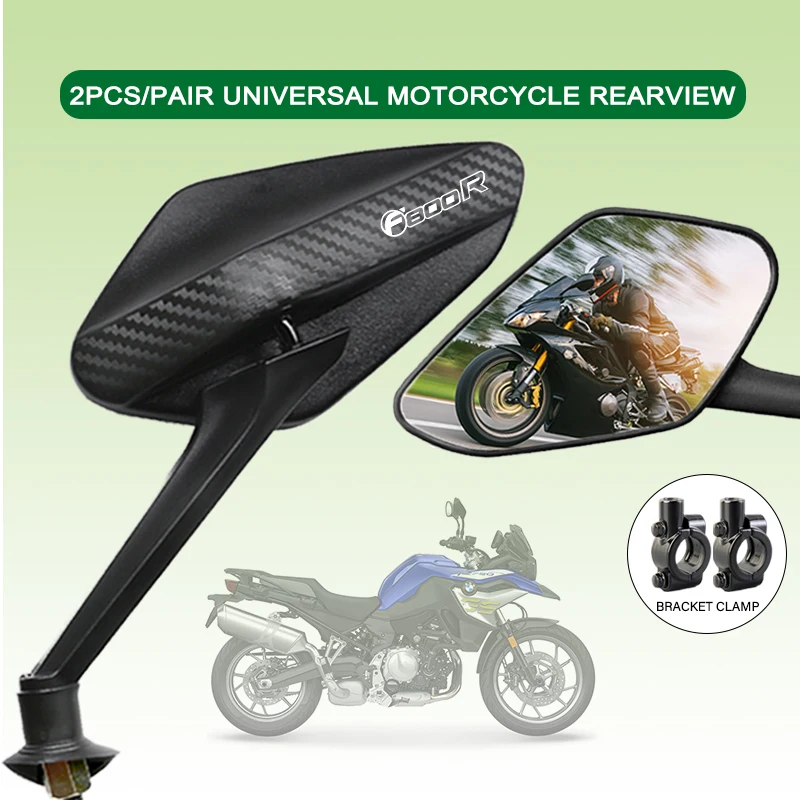 HD Vision Anti-Glare Motorcycle Mirrors Shockproof material accessories For BMW F750GS F800R F850GS F900R F900XR F850GS 750 GSA