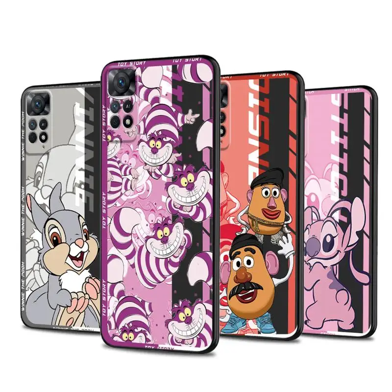 Steek Lilo Thumper Mrs. Aardappel Hoofd Telefoonhoesje Voor Redmi Note 11 13 11 Pro Plus 12 10 12S 8 9 9c 12c 10c 9a Zachte Siliconen