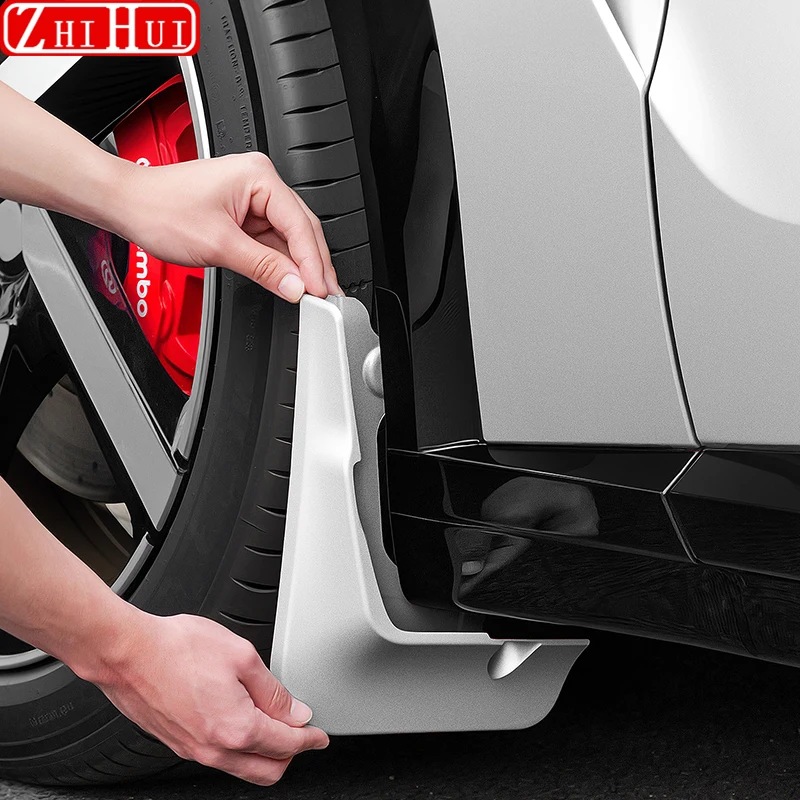 For Xiaomi YU7 Car Drill-free Mud Flaps Mudguards Plastic Fender Cover Rear Wheel Lining Mud Flaps Guard Cover Auto Accessories