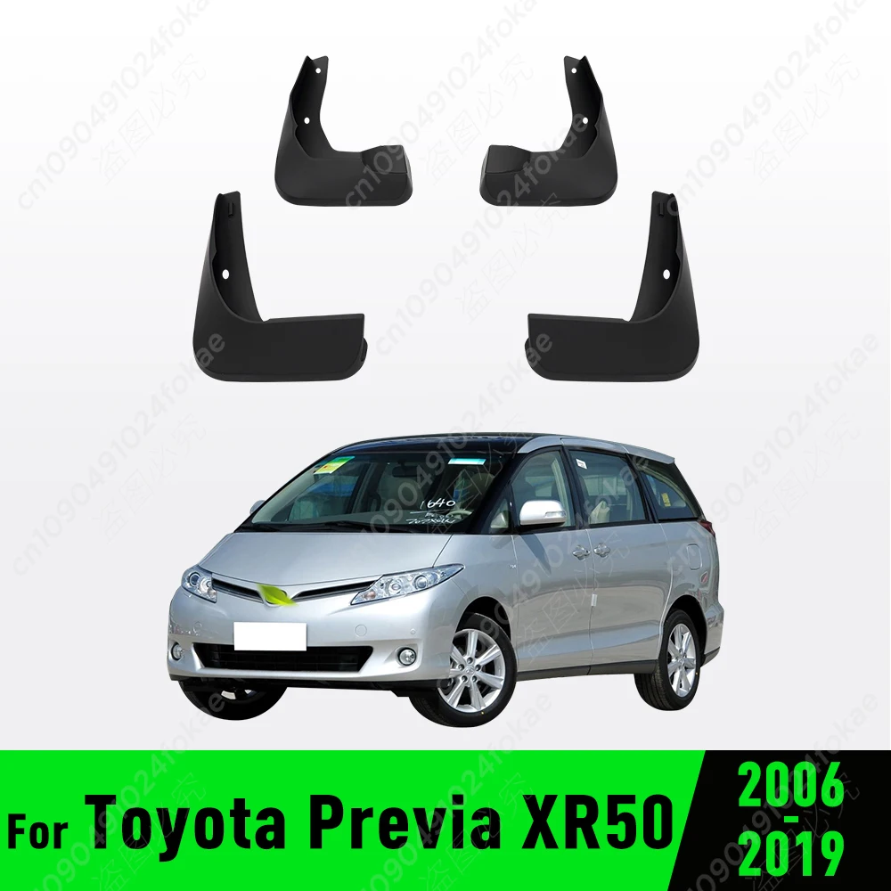 For Toyota Previa XR50 2006 - 20122013 2014 2015 2016 2017 2018 2019 Fender Mudguard Mud Flaps Guard Splash Flap Mudguards