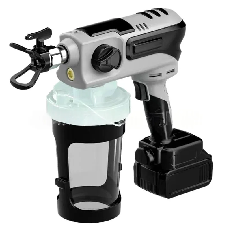KOTUMY Bare Handheld Lithium Airless Sprayer, High Pressure Portable Paint & Latex Coating Touch-up Spray Gun Without Battery Pa
