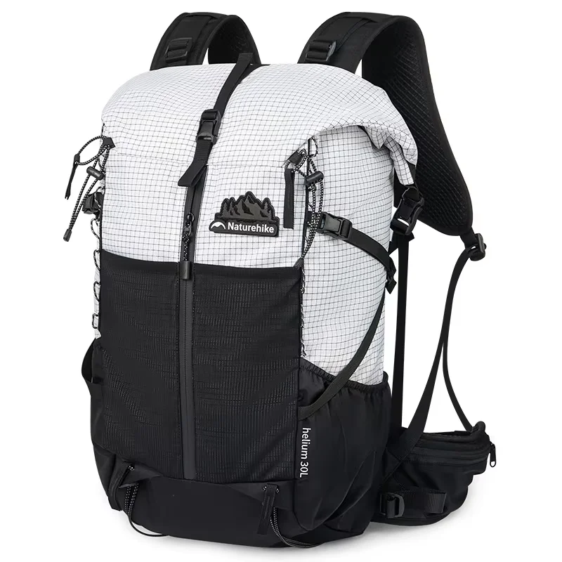 Mochila Naturehike Serie He para Trekking, 30L+5L, Gran Capacidad Elástica, para Viajes, Montañismo, Camping, Equipo de 1 Día