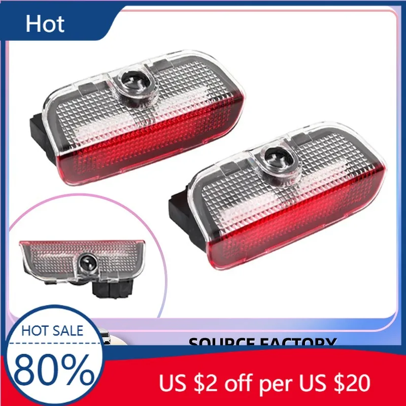 

VW Golf 3 4 Mk3 Mk4 Эмблемы Горячие антенны Светодиодная лампа для дверей автомобиля Аксессуары для внутреннего украшения для VW Touareg 7P Passat B6 B7 B