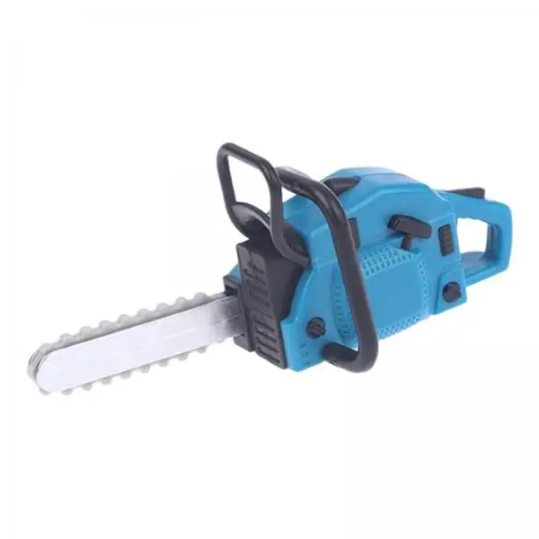 

Миниатюрная цепная пила для кукольного домика, изысканный ремонтный инструмент, коллекционный предмет для мебели в масштабе 1:12, 1:6, для взрослых