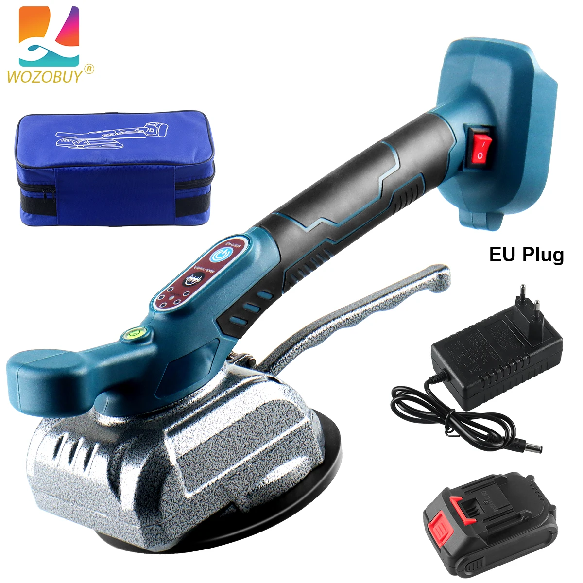 Tile Vibrator Leveling Machine 5 speed Adjustable Suction Cup Tile Tiler Hand-held Tile Tiling Machine Automatic Tile Leveling