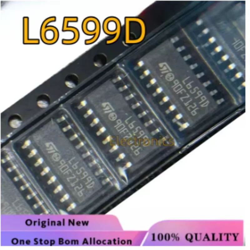 (10piece)100% New L6599 L6599D L6599DTR L6599AD L6599ADTR sop-16 Chipset Liquid crystal power supply integrated chip