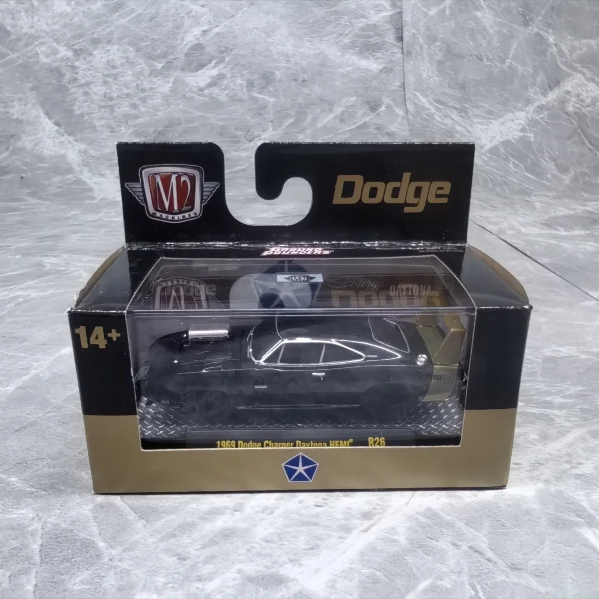 M2 1:64 1969 Dodge Charger Daytona Hemi Dodge Charger Daytona Model Car