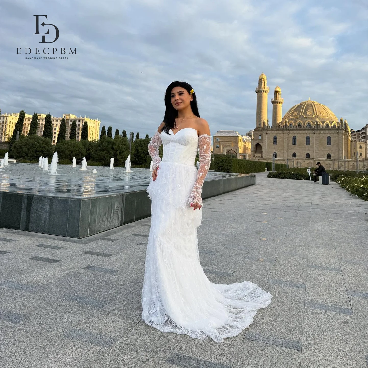 

EDECPBM Dresses Gala Customized Women Evening Dress Платье Вечернее Luxurious Women's Evening Dresses for Special Occasions Prom