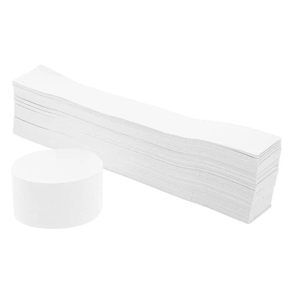 

100Pcs Strong Double Adhesive Cash Straps White Currency Bands for Bundling Bills Efficiently in Banks Offices and Retail