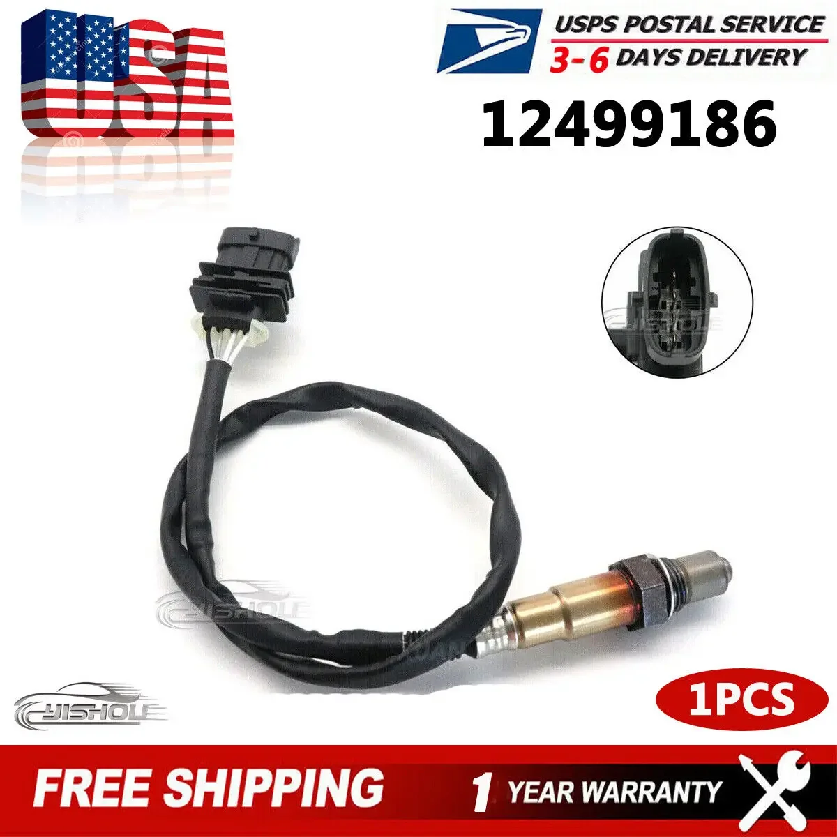 New 12499186 Car Upstream Air Fuel Ratio Lambda O2 Oxygen Sensor For Chevrolet Cruze Sonic Volt 1.4L for Buick Encore