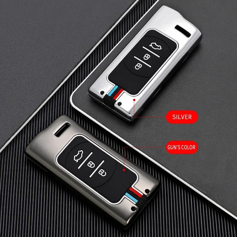 

Zinc Alloy Car Key Case Cover Protective Shell Fob for Chery Tiggo 7 Pro 8 Pro Exeed Tiggo 2 3x Arrizo 5 Pro Gx 5x EQ7 Accesory