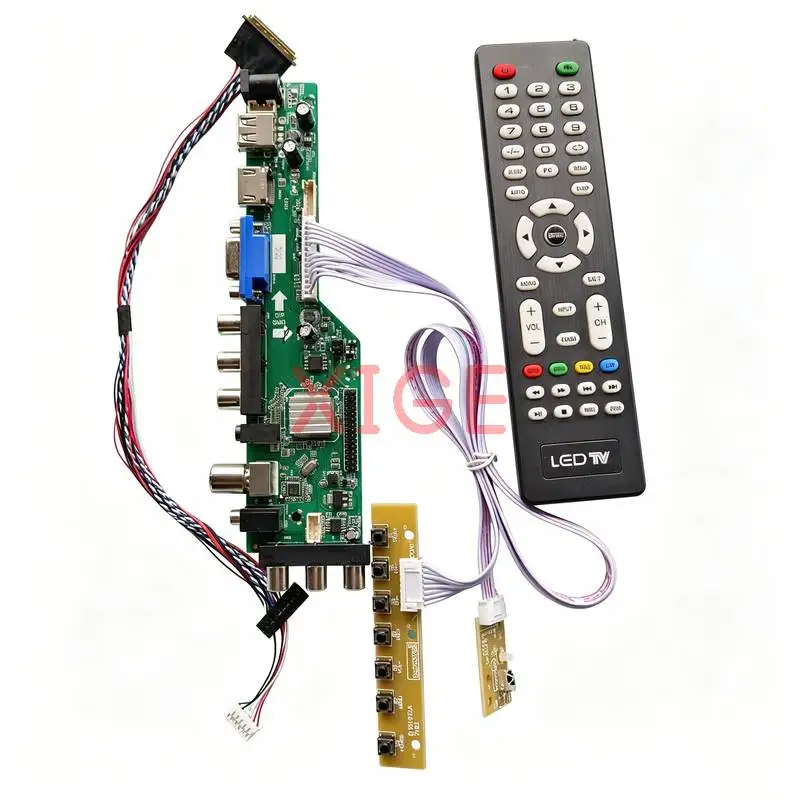 

Drive Board Fit LTN140AT20 LTN140AT17 LTN140AT16 LTN140AT21 1366x768 1366*768 DVB/USB/AV/VGA/HDMI LVDS-40 Pin Laptop Display Kit