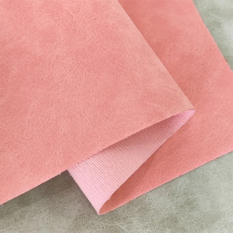 30x135cm Roll Faux Suede SheepSkin PU Leather Fabric For Garment Waterproof Synthetic Leather Fabric DIY Sewing Material