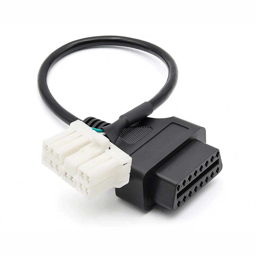 For Te-sl-a 12/20/26pin to 16pin Male Female OBD2 Cable Connector Model 3 Model Y OBD 2 OBDII Diagnostic Tool Auto Adapter