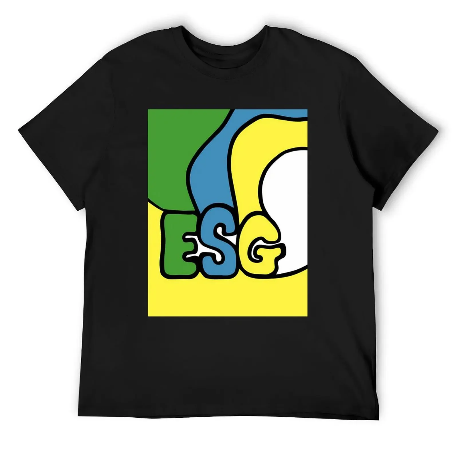 Esg Post Punk T-Shirt summer tops vintage graphic tee oversized animal prinfor boys mens clothing