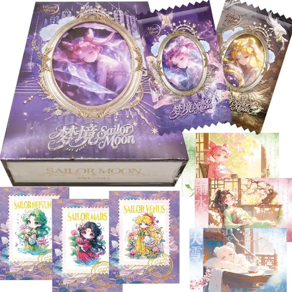 

Sailor Moon Anime Creative Collection Cards Classic Magical Girl Exquisite Craftsmanship Character Fun Noctilucent Cards Gifts