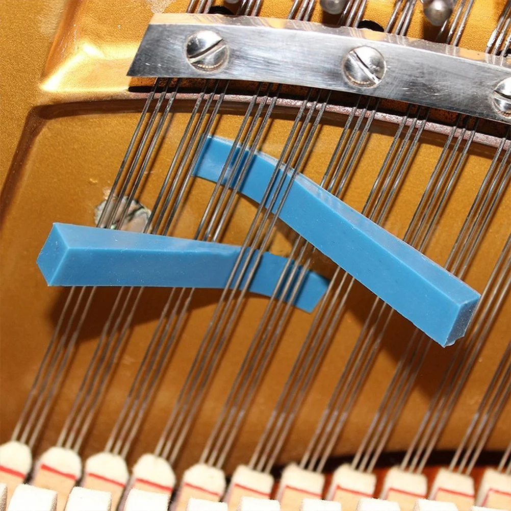 

6 pcs Piano Tuning Kit Professional Tuning Hammer Lever Mute Tools Sturdy Metal Wooden Handle Rubber Stopper Treble Adjustment