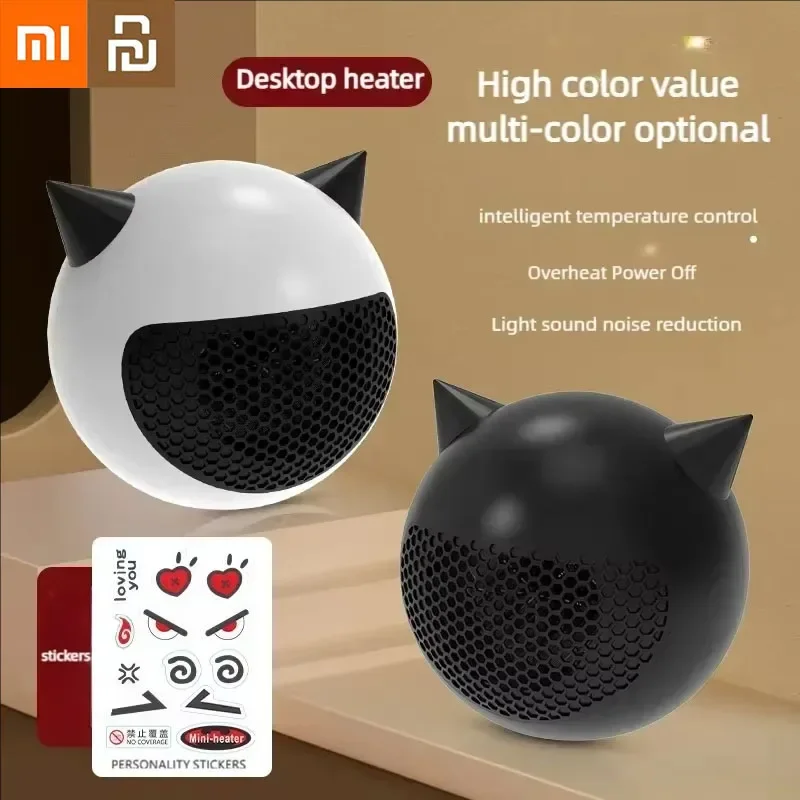 

Youpin MI Portable Heating Fans Electric Heater Desktop Hot Air Blower PTC Fan Heater For Home Winter Heating Air Conditioner