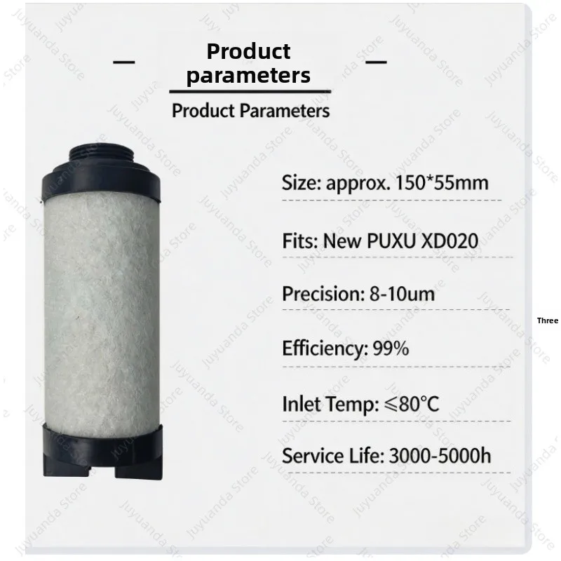 XD20/100 Vacuum Pump Oil Mist Filter 0532140157/9 Exhaust Filter 7180020/1, Vacuum Pump Exhaust Separator Replacement Element