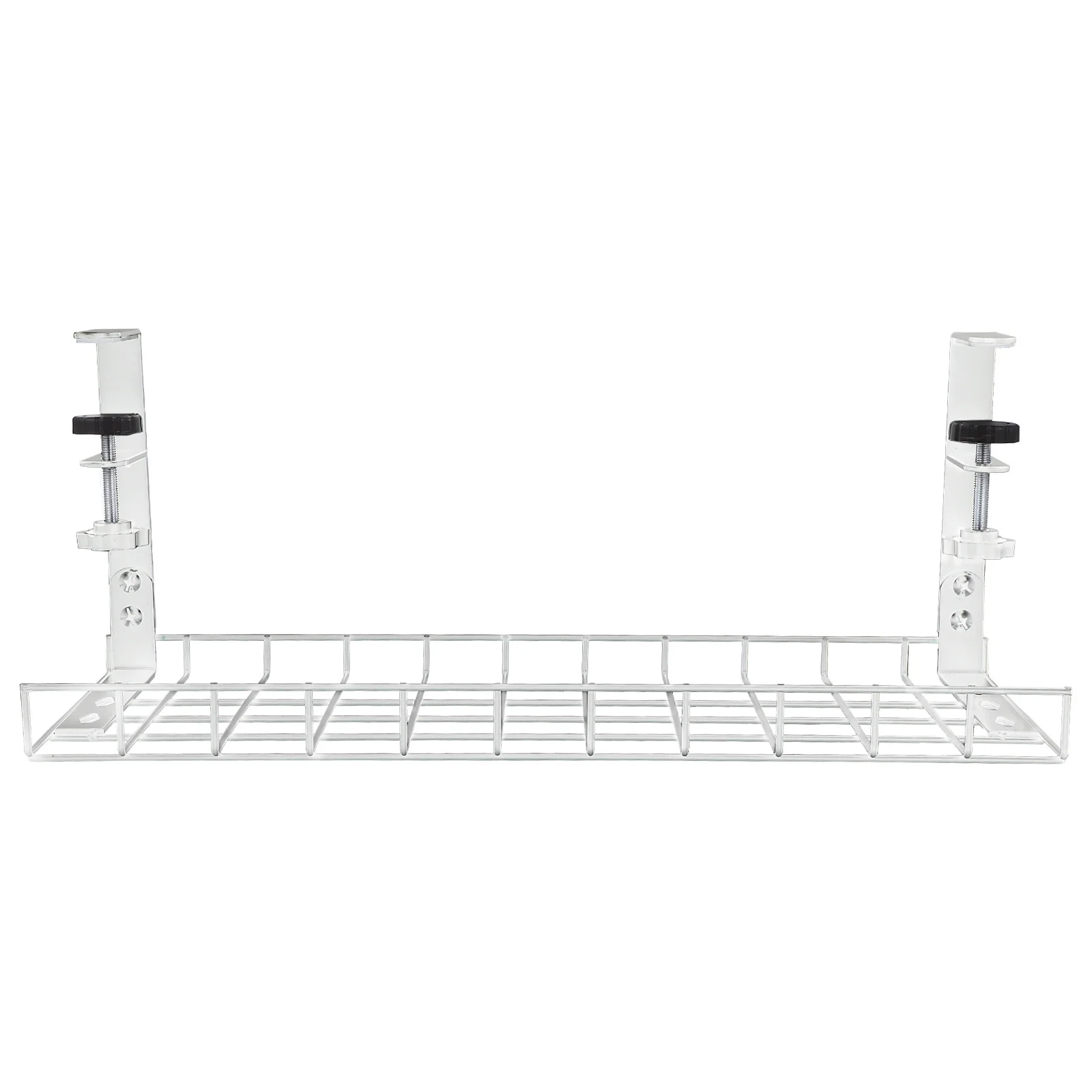 منظم إدارة الكابلات المكتبية تحت صينية المكتب، تصميم بسيط، الاستخدام العملي لأجهزة منطقة العمل النظيفة والمرتبة #2