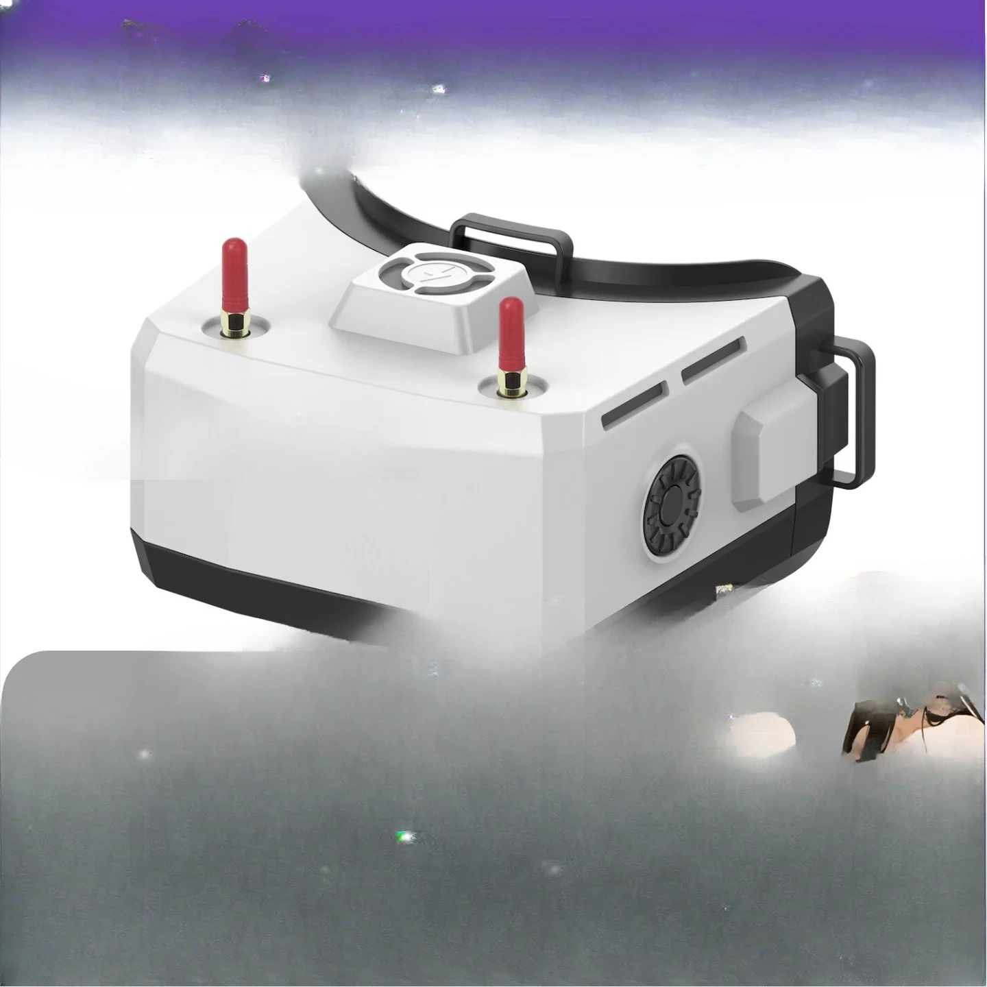 Crossing machine, glasses, first viewing angle high definition image transmission and reception, support simulation
