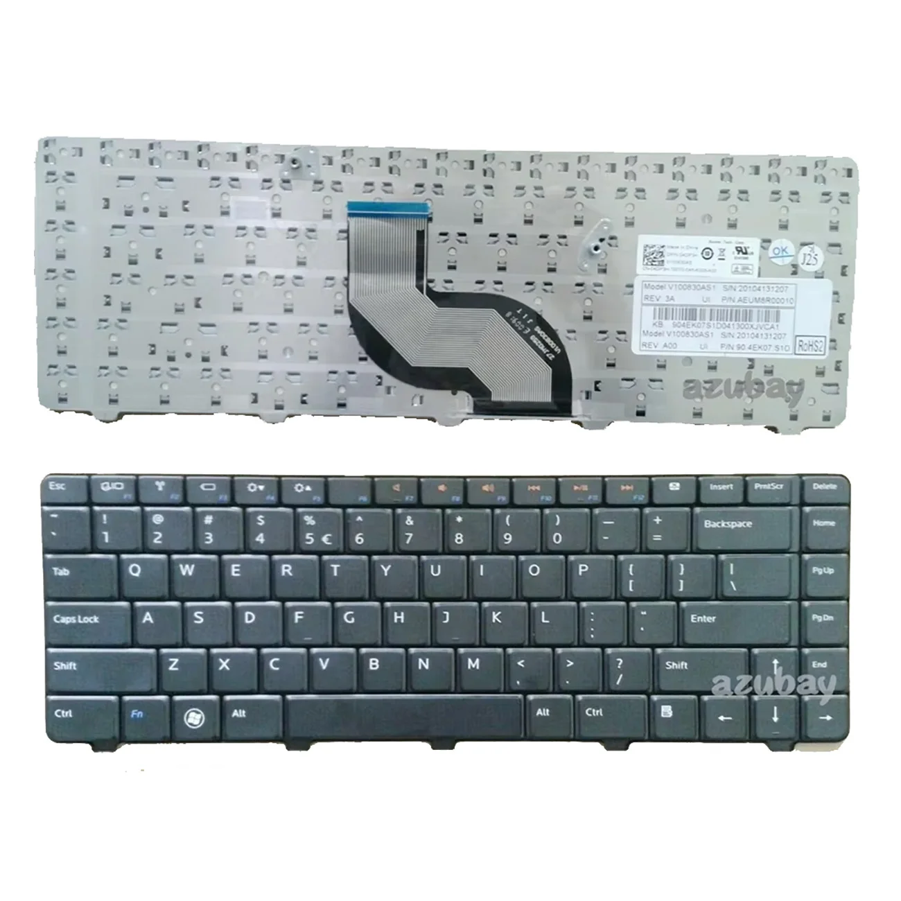 

Английская клавиатура США для Dell Inspiron 13R N3010 13,3 дюйма 14R N4010 N4020 N4030 M4010 14,1 дюйма Y2010 Inspiron 15 N5030 M5030 15,6 дюйма