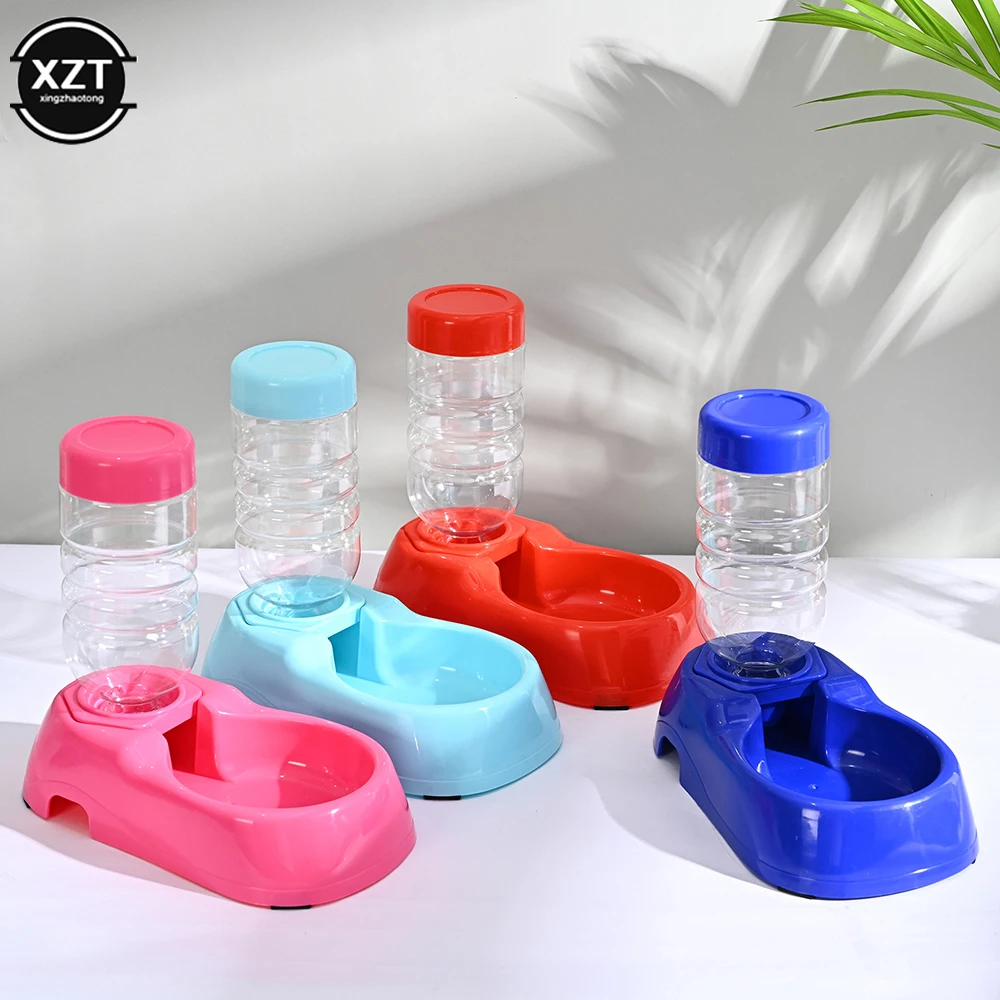 NEW Pet Automatic Pet Feeder Water Dispenser Bottles Water Bowl for Dogs Cat Dog Drinker Automatic Food Bowl Pet Products