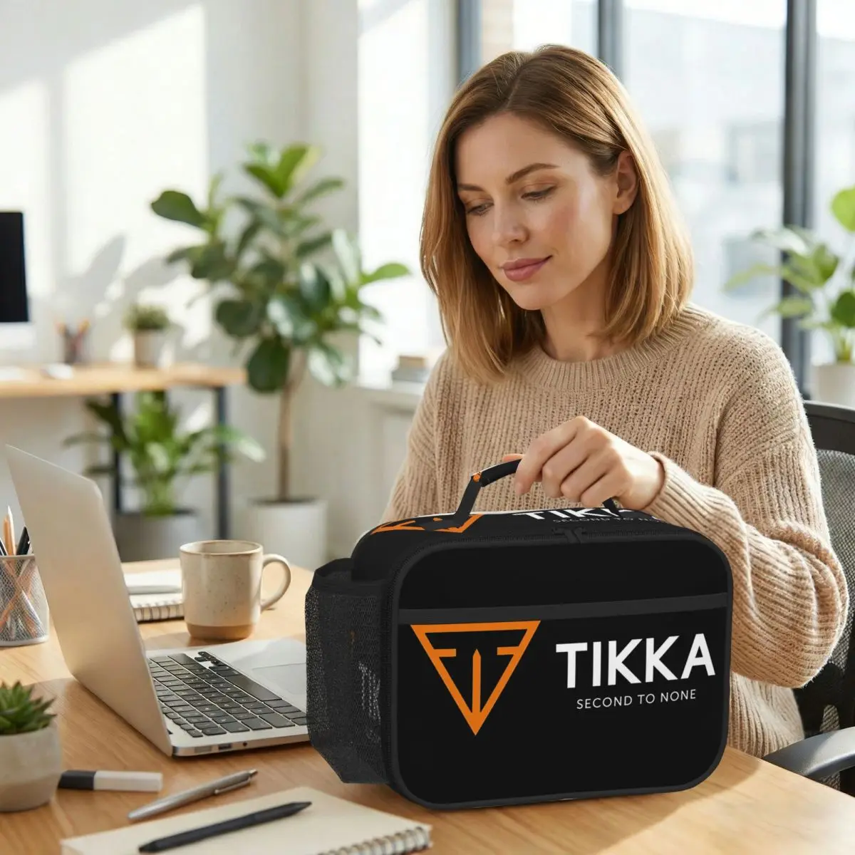 Tikka By Sako Finland Firearms Isolierte Lunchtasche für Kinder, Schulkühler, Thermo-Lebensmittelbox, tragbare Lunchboxen, Behälter