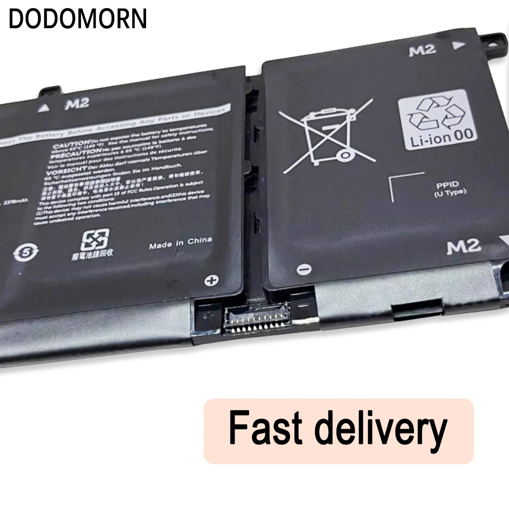 Imagem -06 - Dodomorn-bateria do Portátil para Dell Inspiron 5300 5400 em 5406 em 7405 Latitude 3410 3510 Vostro 14 5402 H5ckd Jk6y6