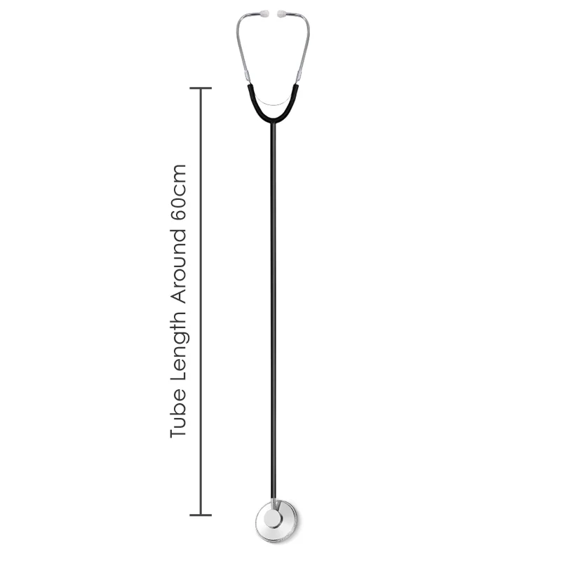 Eco Medical Single Head Stethoscope Cardiology Cute EMT Student Doctor Clinical Vet Student Stethoscope Equipment Device Tool