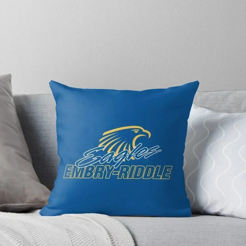 Embry–Riddle Eagles Throw Pillow Cushion Child pillow cover christmas Sofa Cushions Covers pillow