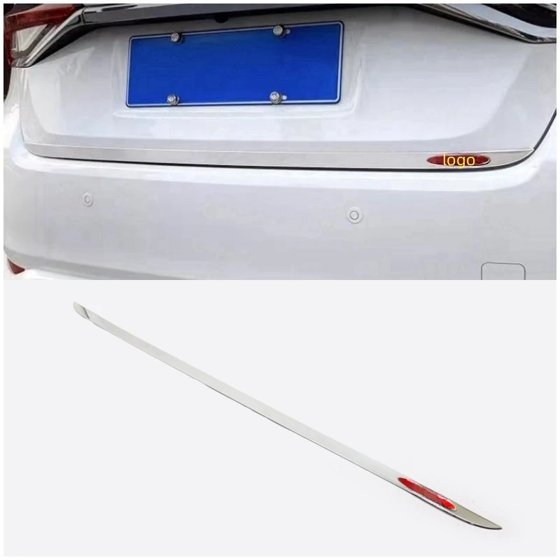 Accessories Rear Trunk Tailgate Door Tail Cover Trim Rear Trunk Bumper Protector Sill Plate For Toyota Corolla E210 2019- 2022