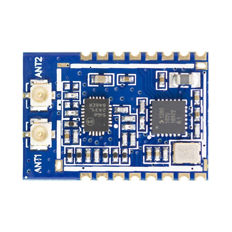 Módulo transmissor sem fio LoRa SX1280PA de 2,4 GHz Módulo de comunicação receptor de alarme sem fio