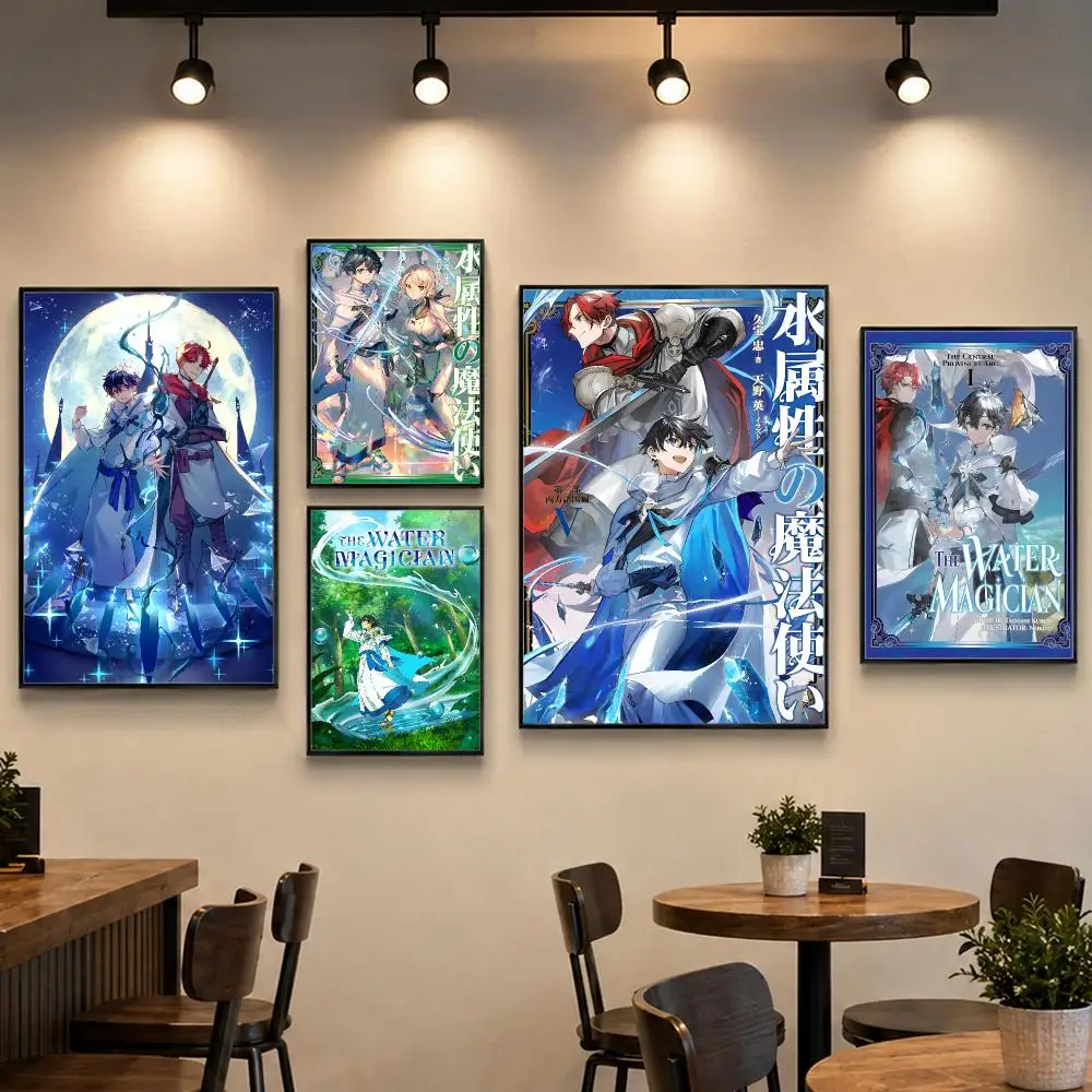 Anime T-The Water Magician Poster PP Paper Decorative Wall Art for Living RoomsBedrooms Bars Cafes Stylish Home Decor Gift