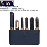 New Hair Dryer Multi Hair Styler 5 in1 Curling Iron Hair Straightener With Hair Brush Hairdryer For Hair Dryer Hair Multi Styler
