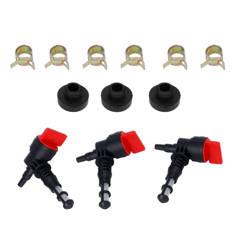 3 Set Fuel Valve Grommet Kit Replacement Fit For 192980GS 78299GS 80270 Lawn Mower