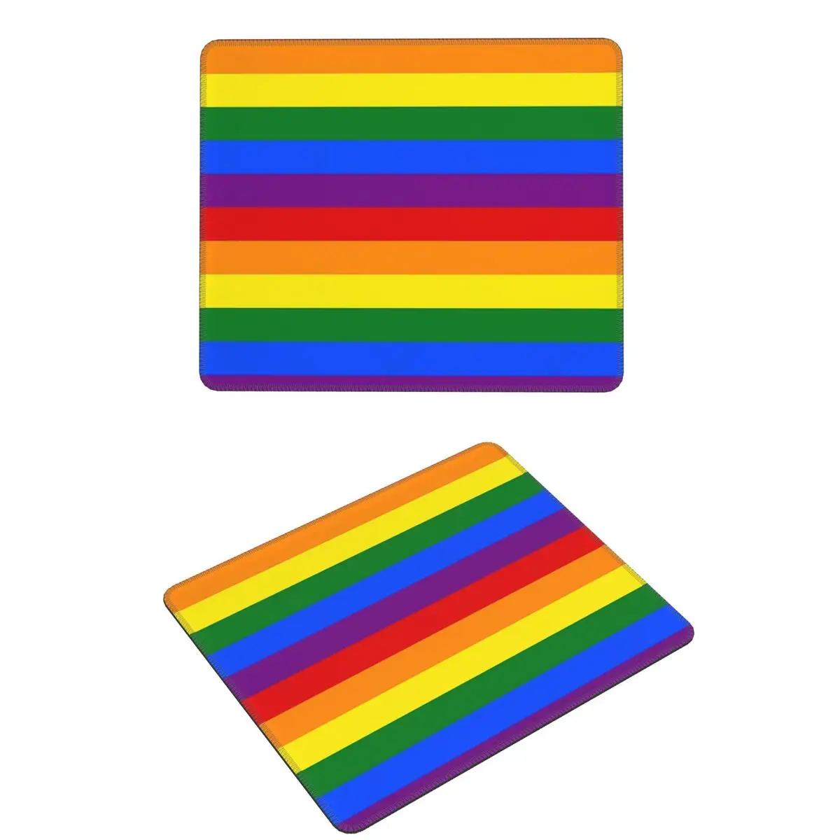 

Gay Pride Rainbow Flag Mouse Pad Computer Keyboard Mouse Mat Gamer PC Desk Mat Office Accessories Table Mats