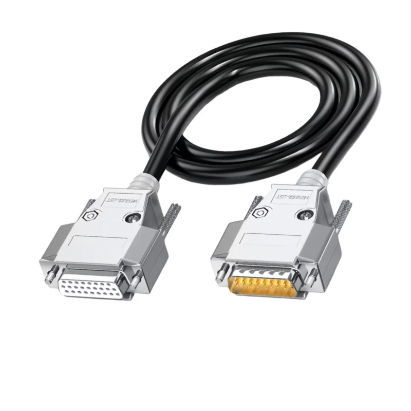 DB26 male-female HDB26 connector 26-core extension cable 3 rows 26-core data cable 26-pin data cable
