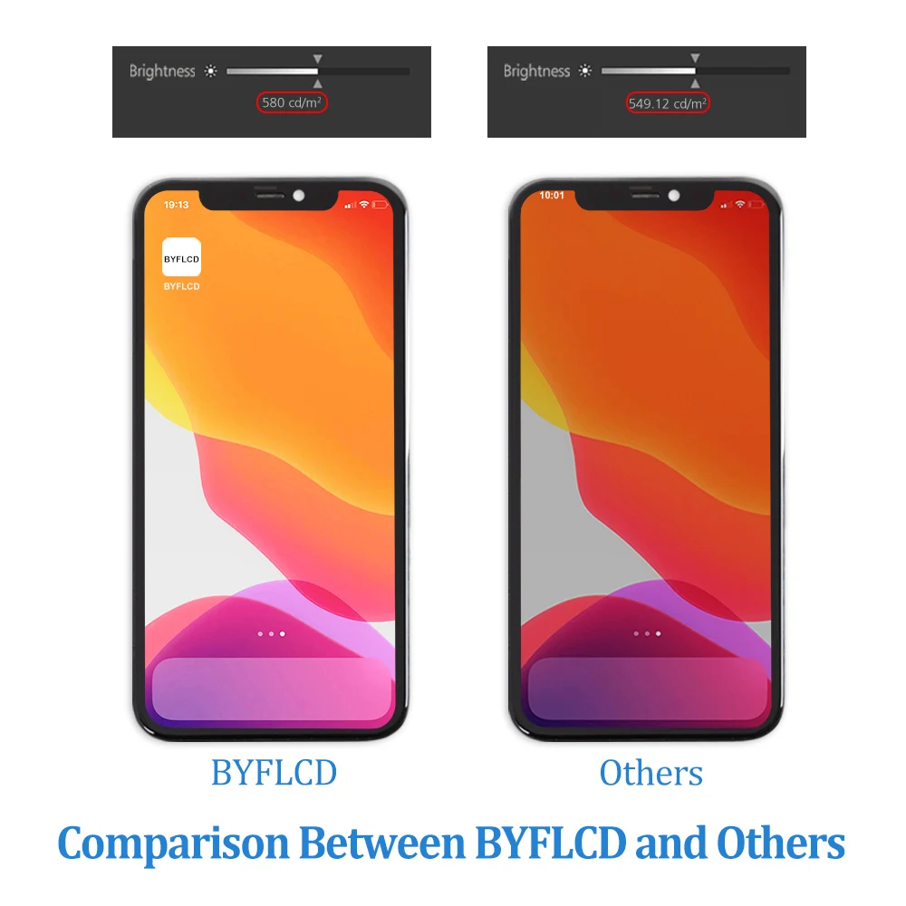 100% Test Premium Lcd dla iPhone 11 Wyświetlacz Ekran dotykowy z metalowymi blachami Zamiennik fabryczny ekranu dla iPhone 11 Ekran Lcd — zdjęcie produktu 5